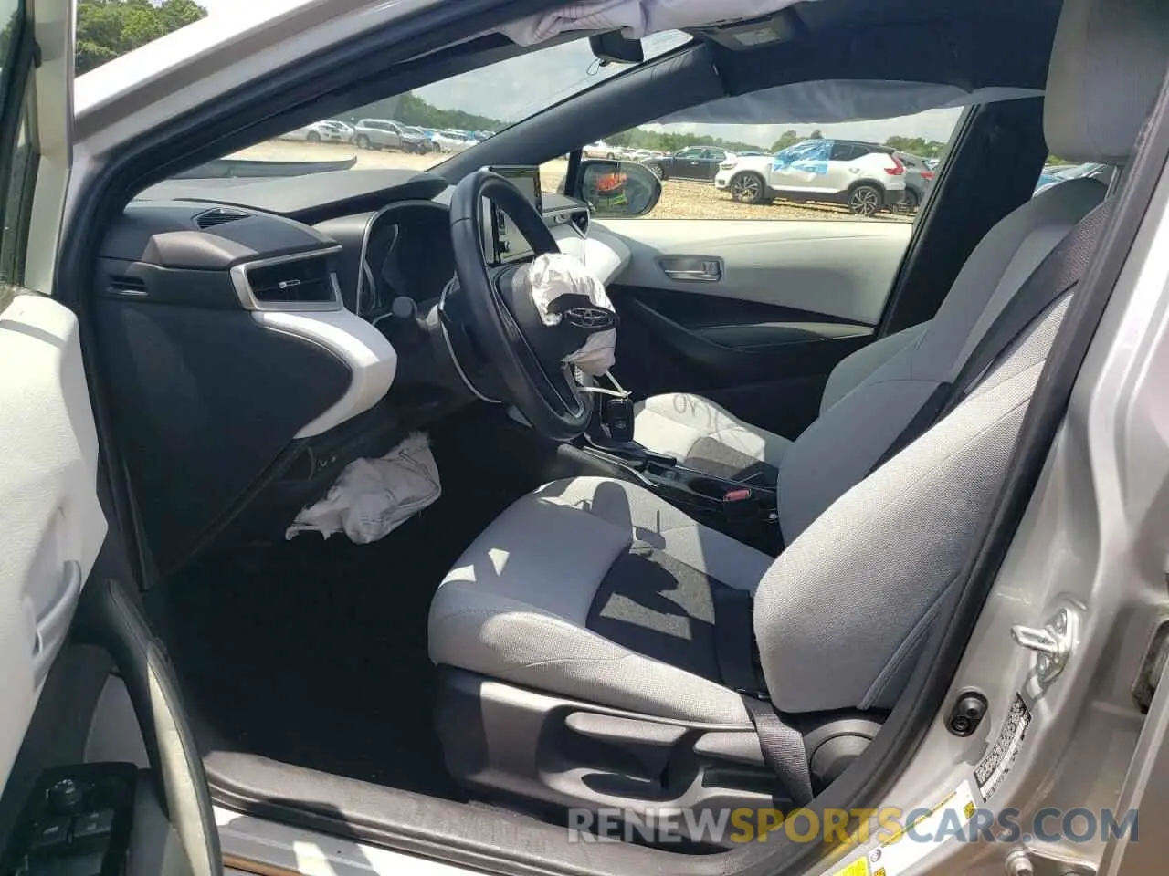 7 fotografías del automóvil dañado JTND4MBE1N3175266 TOYOTA COROLLA 2022