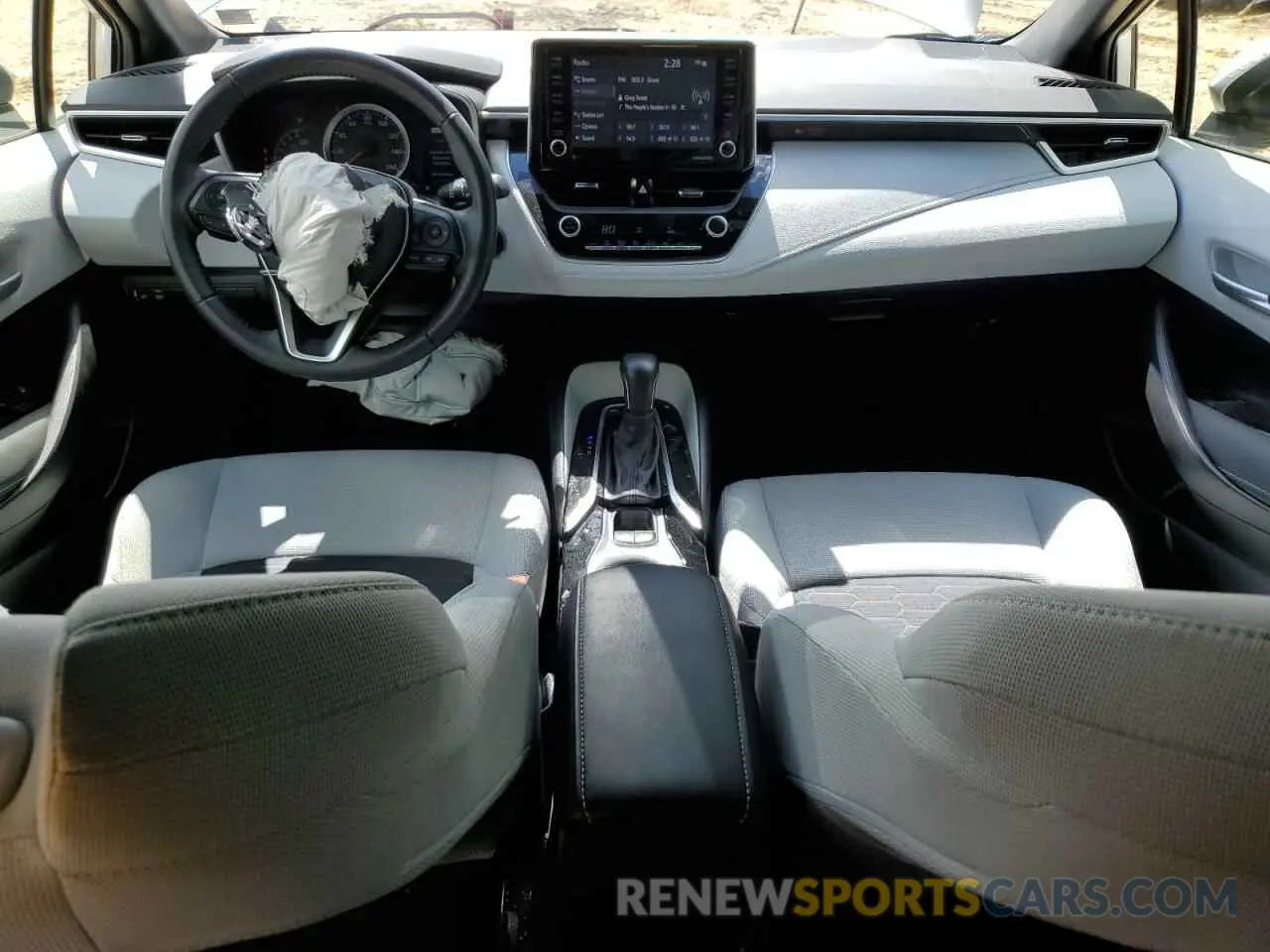 8 fotografías del automóvil dañado JTND4MBE1N3175266 TOYOTA COROLLA 2022