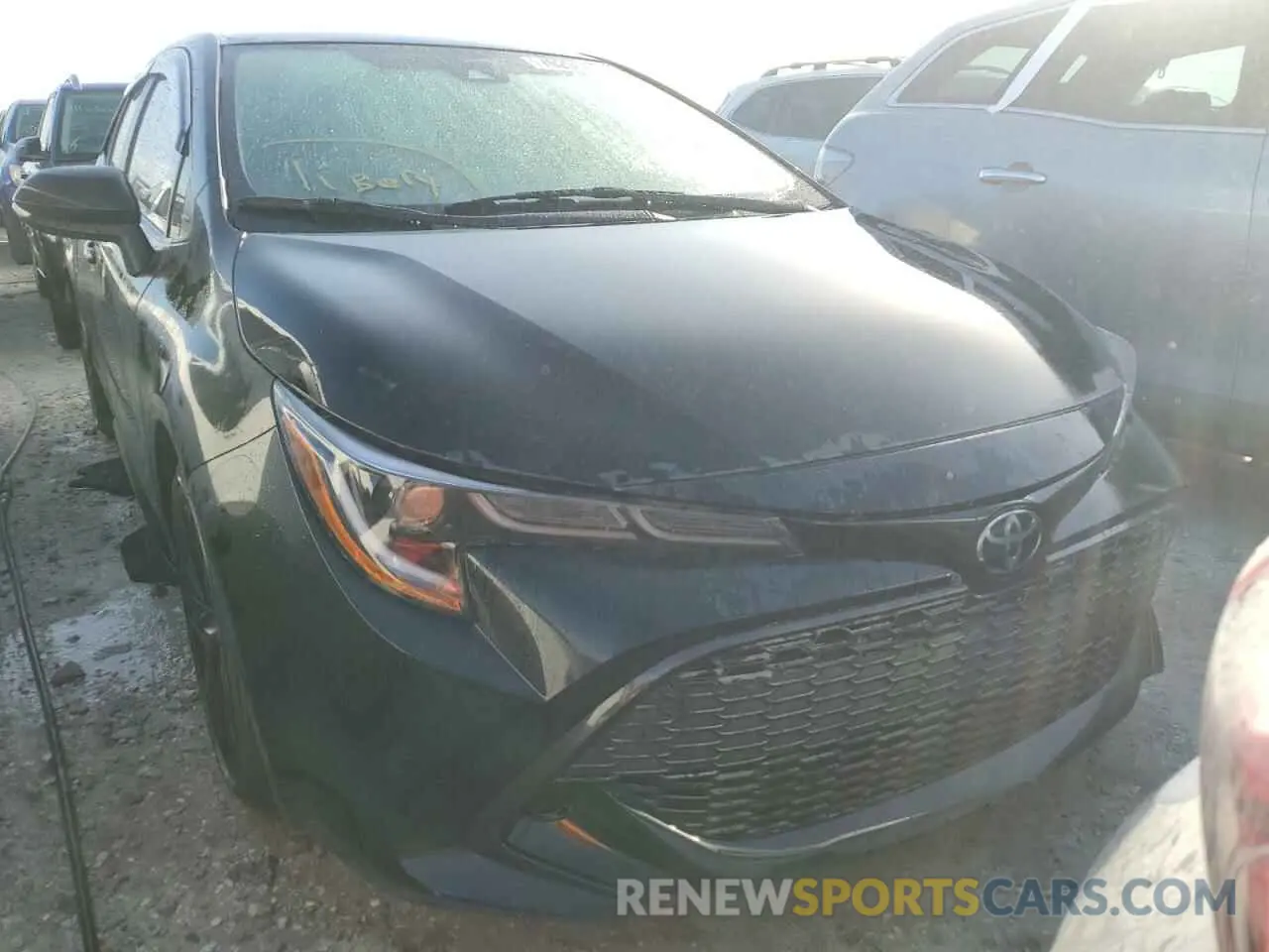 5 fotografías del automóvil dañado JTND4MBE1N3180631 TOYOTA COROLLA 2022