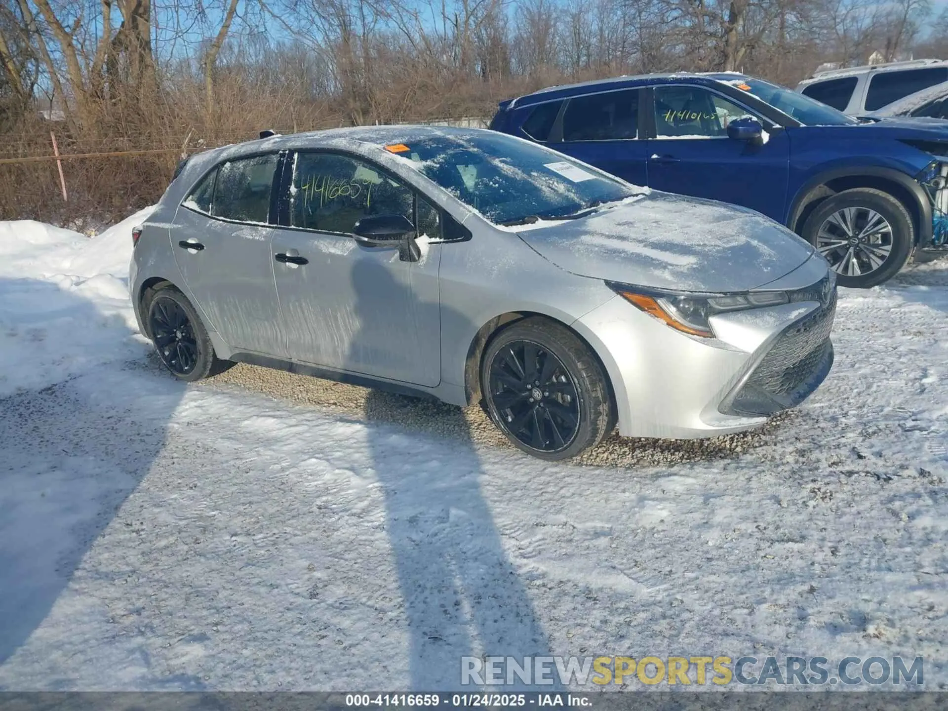 13 fotografías del automóvil dañado JTND4MBE2N3155091 TOYOTA COROLLA 2022
