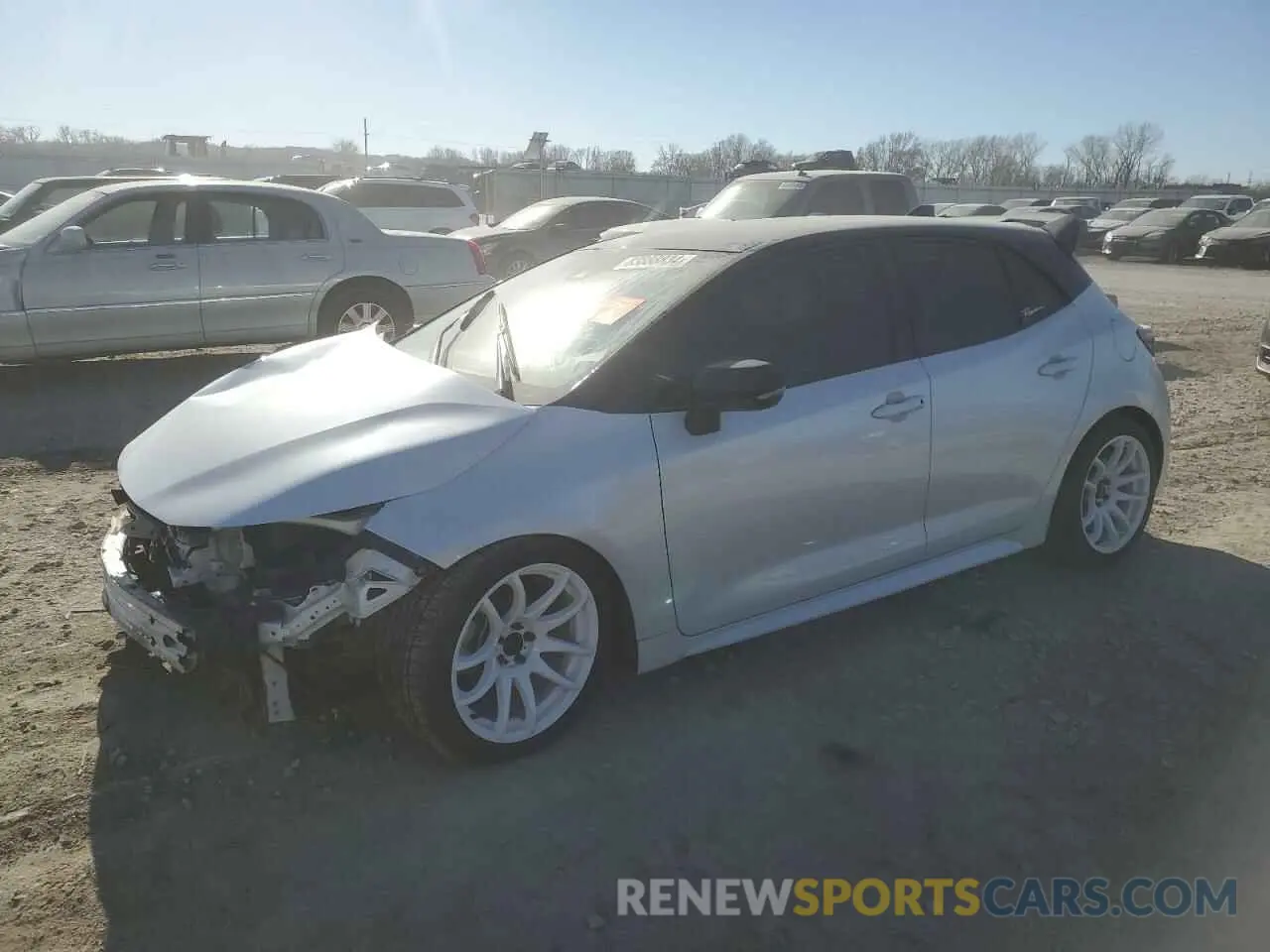 1 fotografías del automóvil dañado JTND4MBE2N3161103 TOYOTA COROLLA 2022