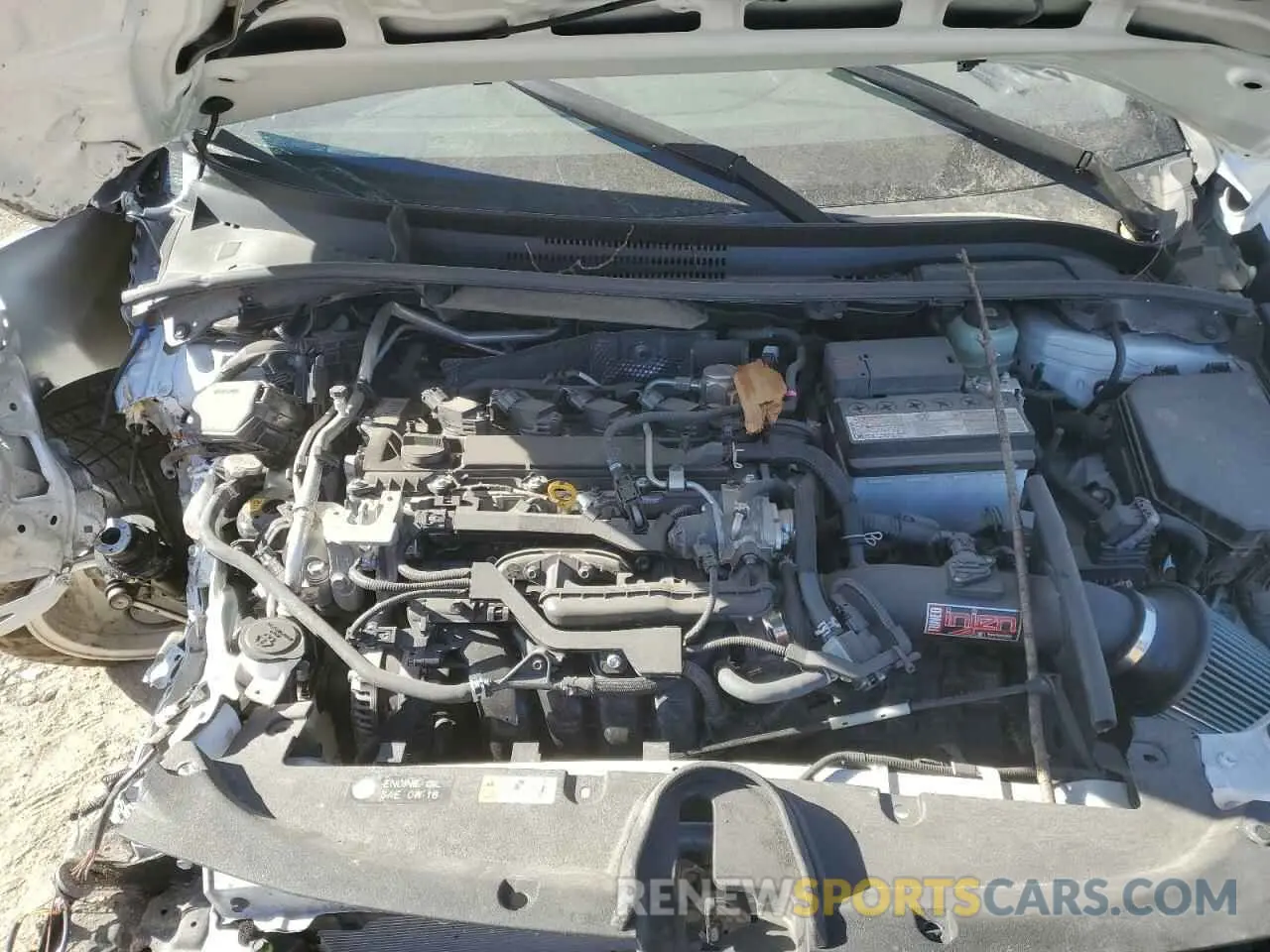 11 fotografías del automóvil dañado JTND4MBE2N3161103 TOYOTA COROLLA 2022