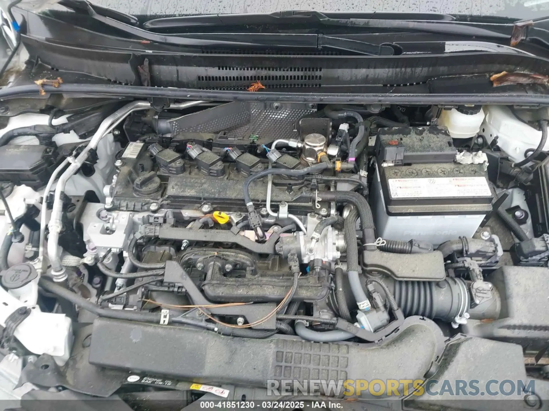 10 fotografías del automóvil dañado JTND4MBE2N3182758 TOYOTA COROLLA 2022
