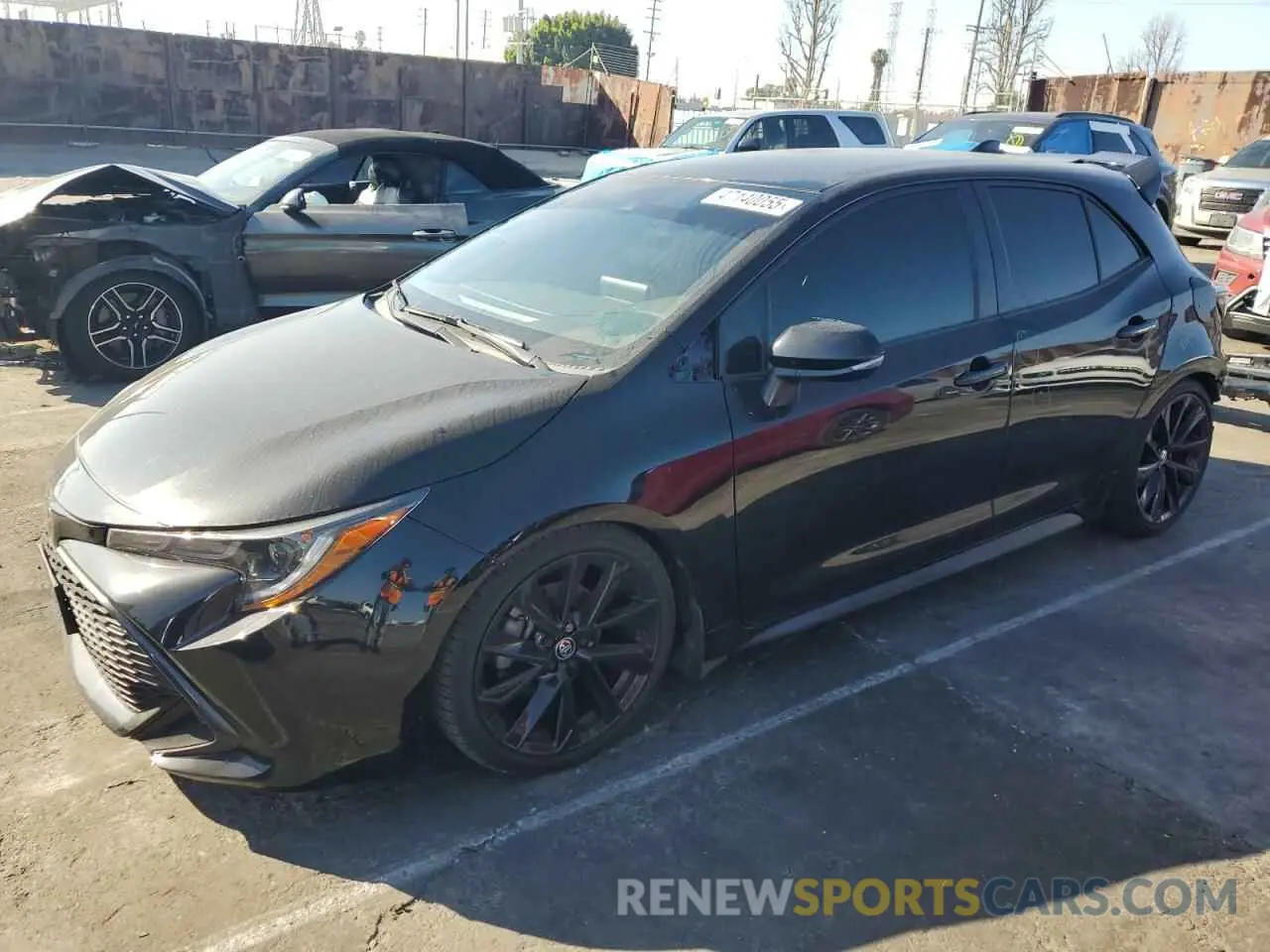 1 fotografías del automóvil dañado JTND4MBE2N3187314 TOYOTA COROLLA 2022