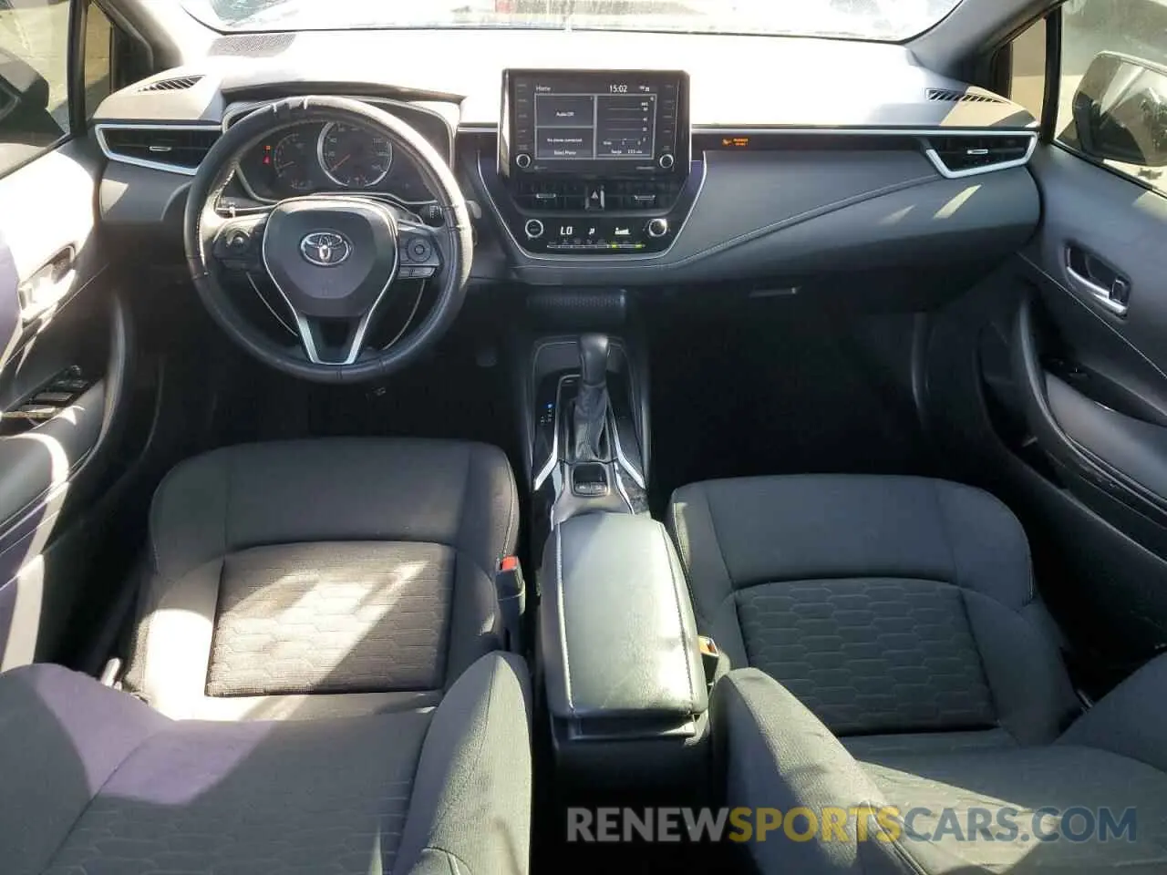 8 fotografías del automóvil dañado JTND4MBE2N3187314 TOYOTA COROLLA 2022