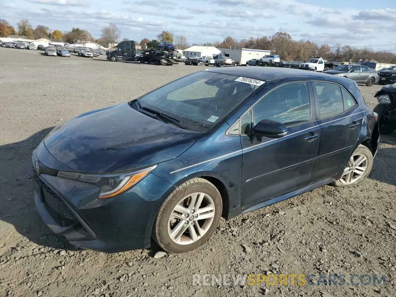 1 fotografías del automóvil dañado JTND4MBE2N3189869 TOYOTA COROLLA 2022