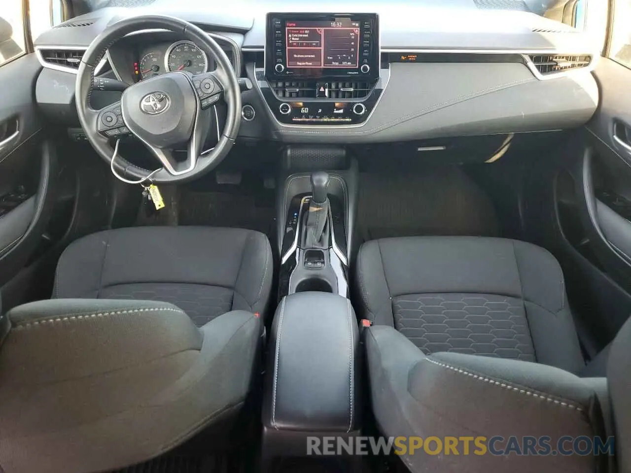 8 fotografías del automóvil dañado JTND4MBE3N3148294 TOYOTA COROLLA 2022