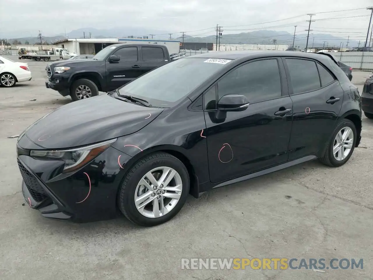 1 fotografías del automóvil dañado JTND4MBE3N3163054 TOYOTA COROLLA 2022