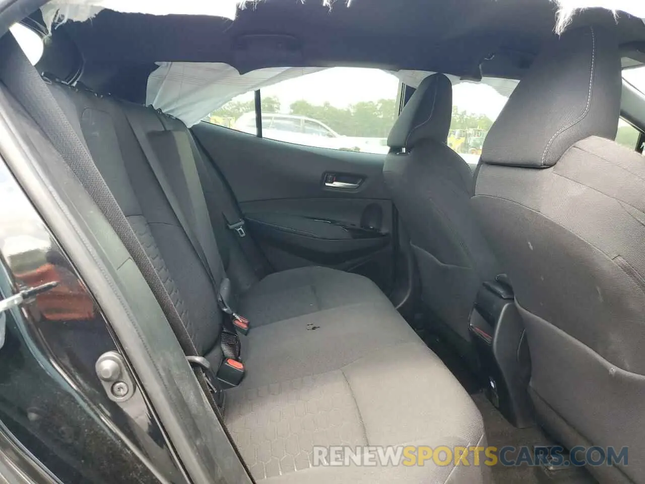 10 fotografías del automóvil dañado JTND4MBE3N3172594 TOYOTA COROLLA 2022