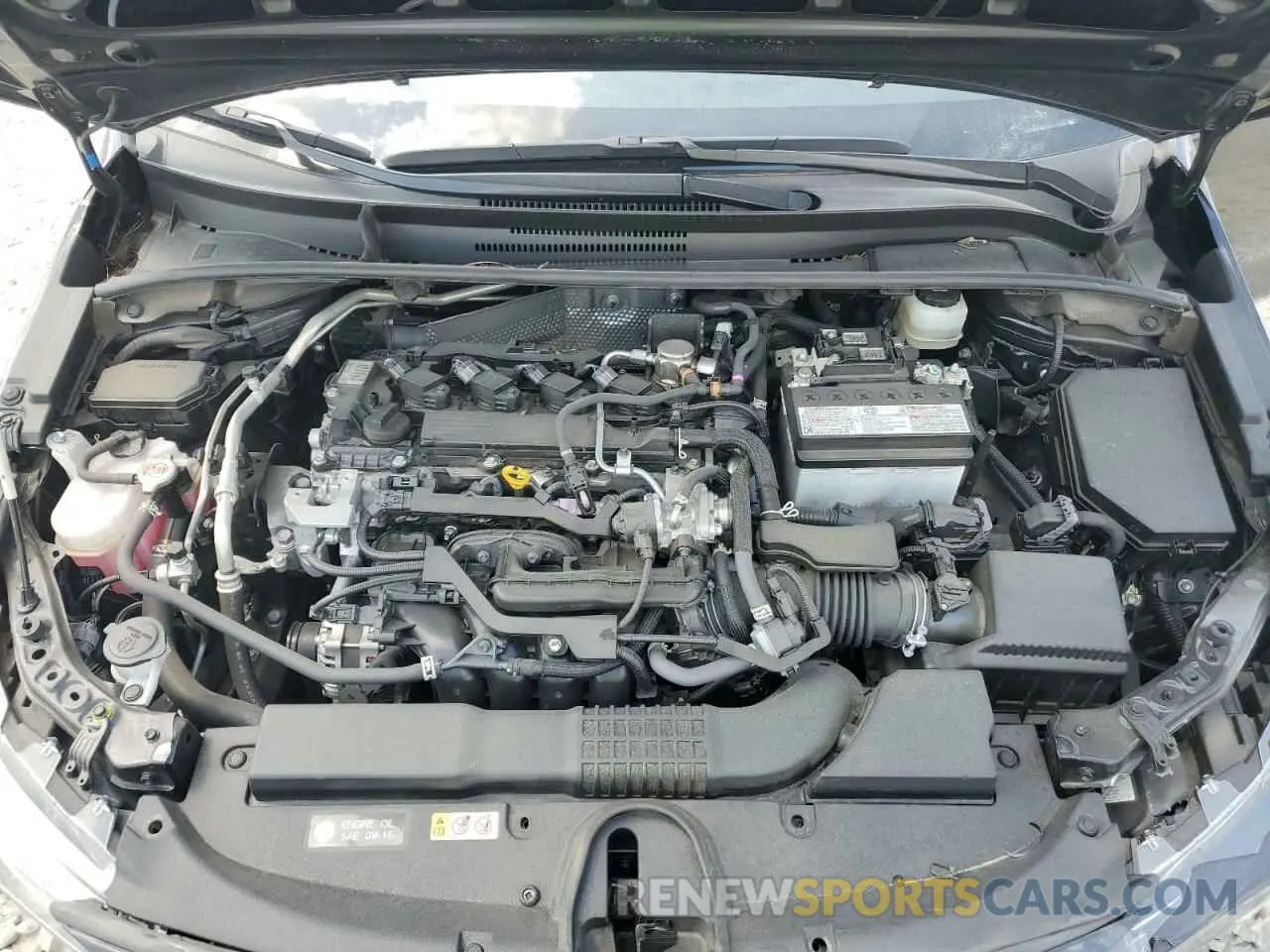 11 fotografías del automóvil dañado JTND4MBE3N3172594 TOYOTA COROLLA 2022