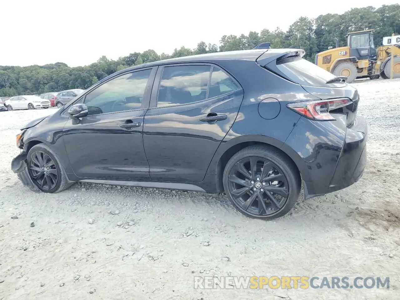 2 fotografías del automóvil dañado JTND4MBE3N3172594 TOYOTA COROLLA 2022