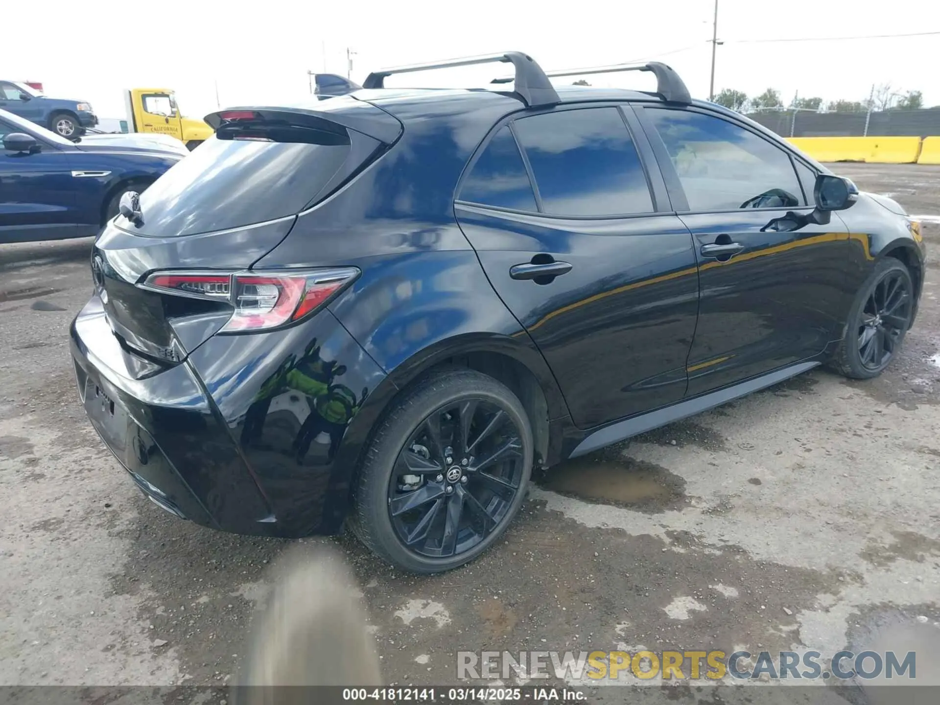 4 fotografías del automóvil dañado JTND4MBE4N3179571 TOYOTA COROLLA 2022