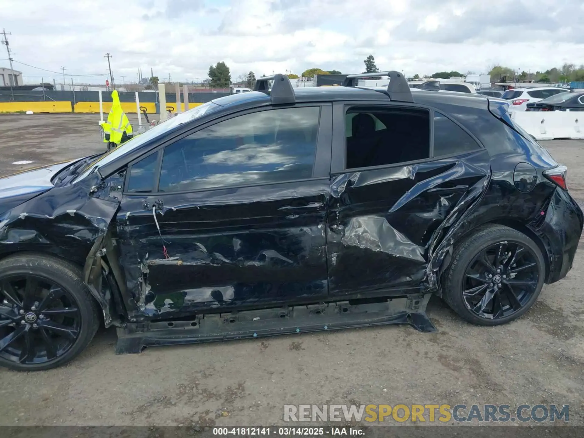 6 fotografías del automóvil dañado JTND4MBE4N3179571 TOYOTA COROLLA 2022