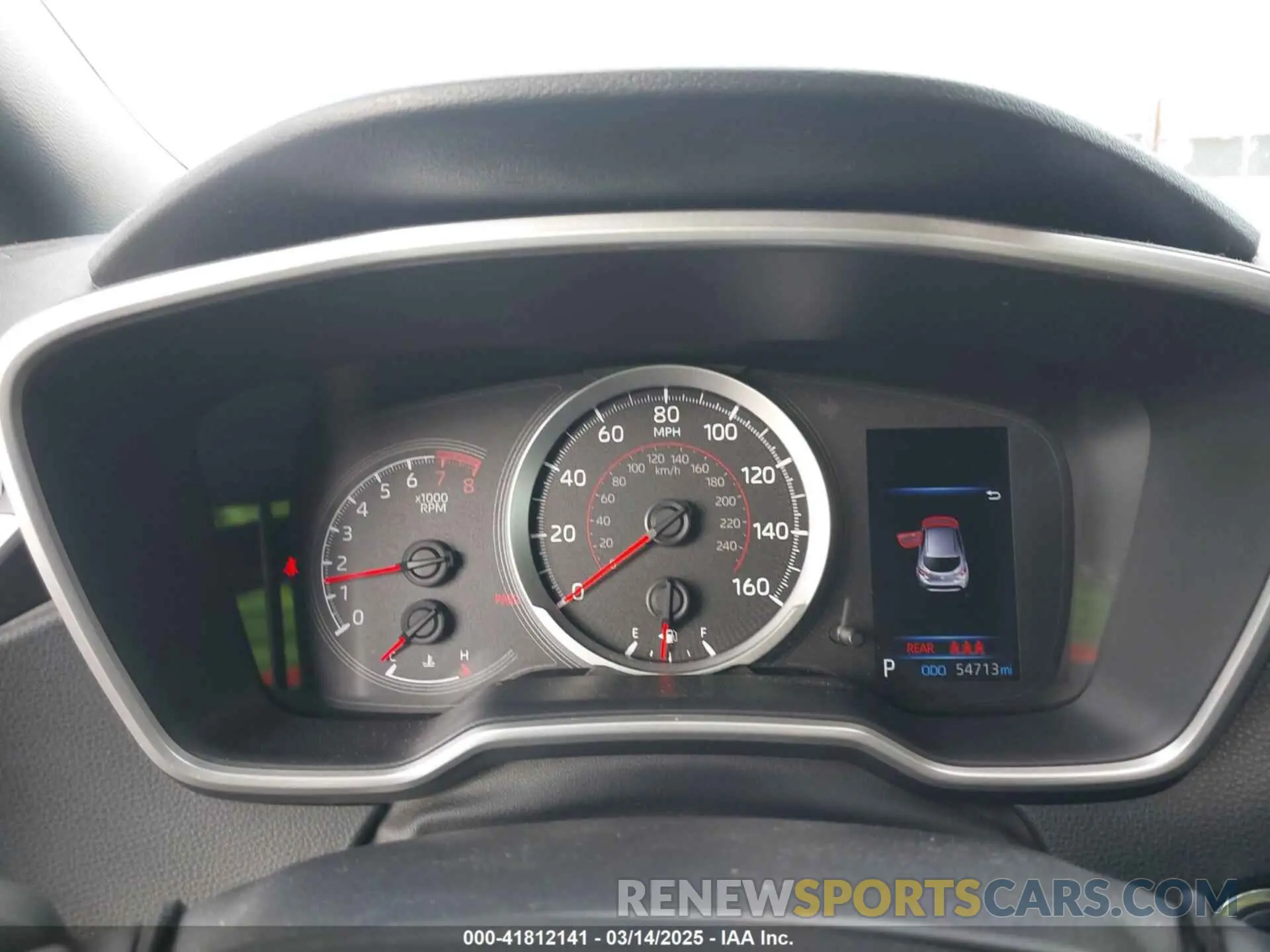 7 fotografías del automóvil dañado JTND4MBE4N3179571 TOYOTA COROLLA 2022
