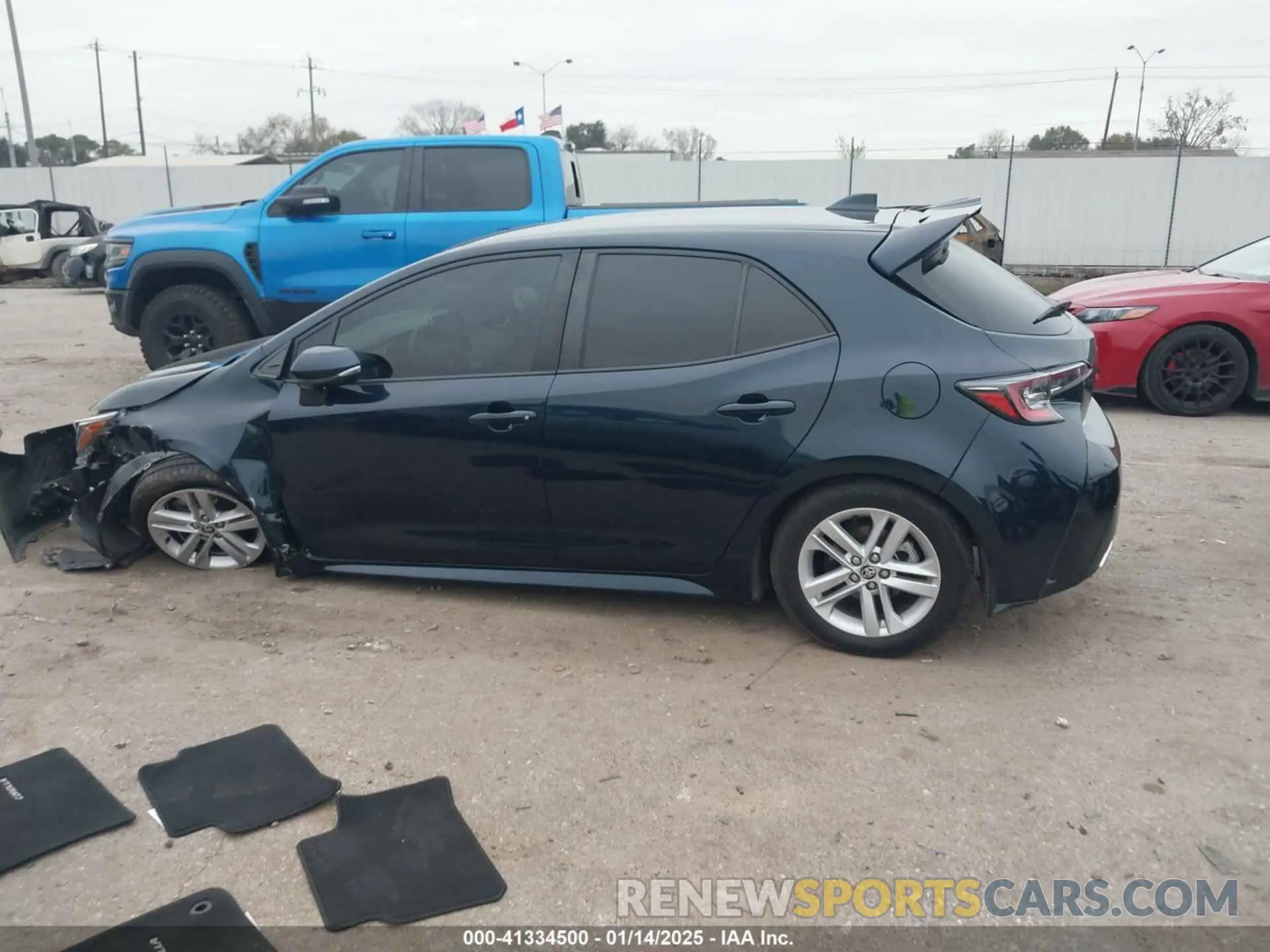 14 fotografías del automóvil dañado JTND4MBE4N3183586 TOYOTA COROLLA 2022