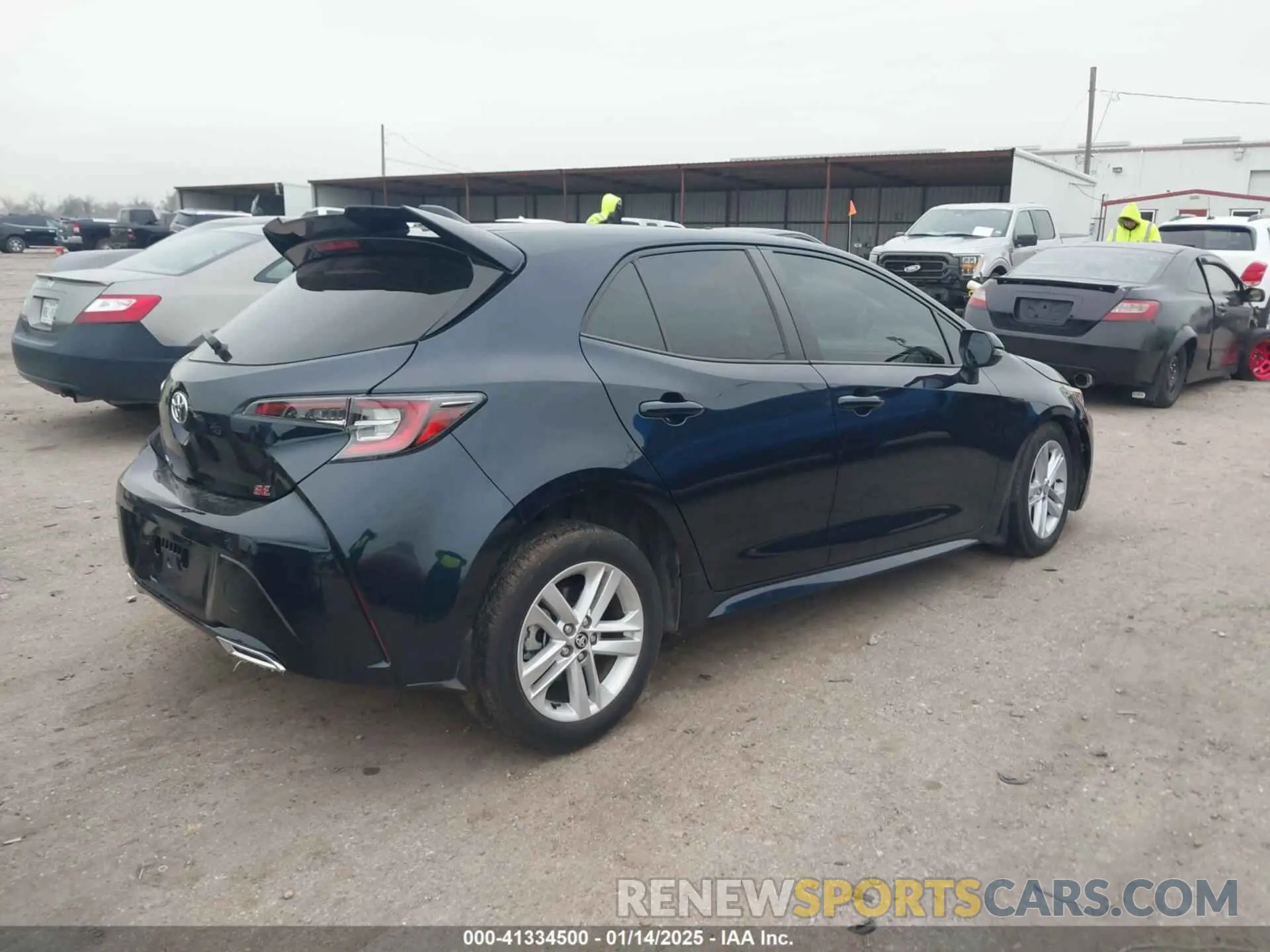 4 fotografías del automóvil dañado JTND4MBE4N3183586 TOYOTA COROLLA 2022
