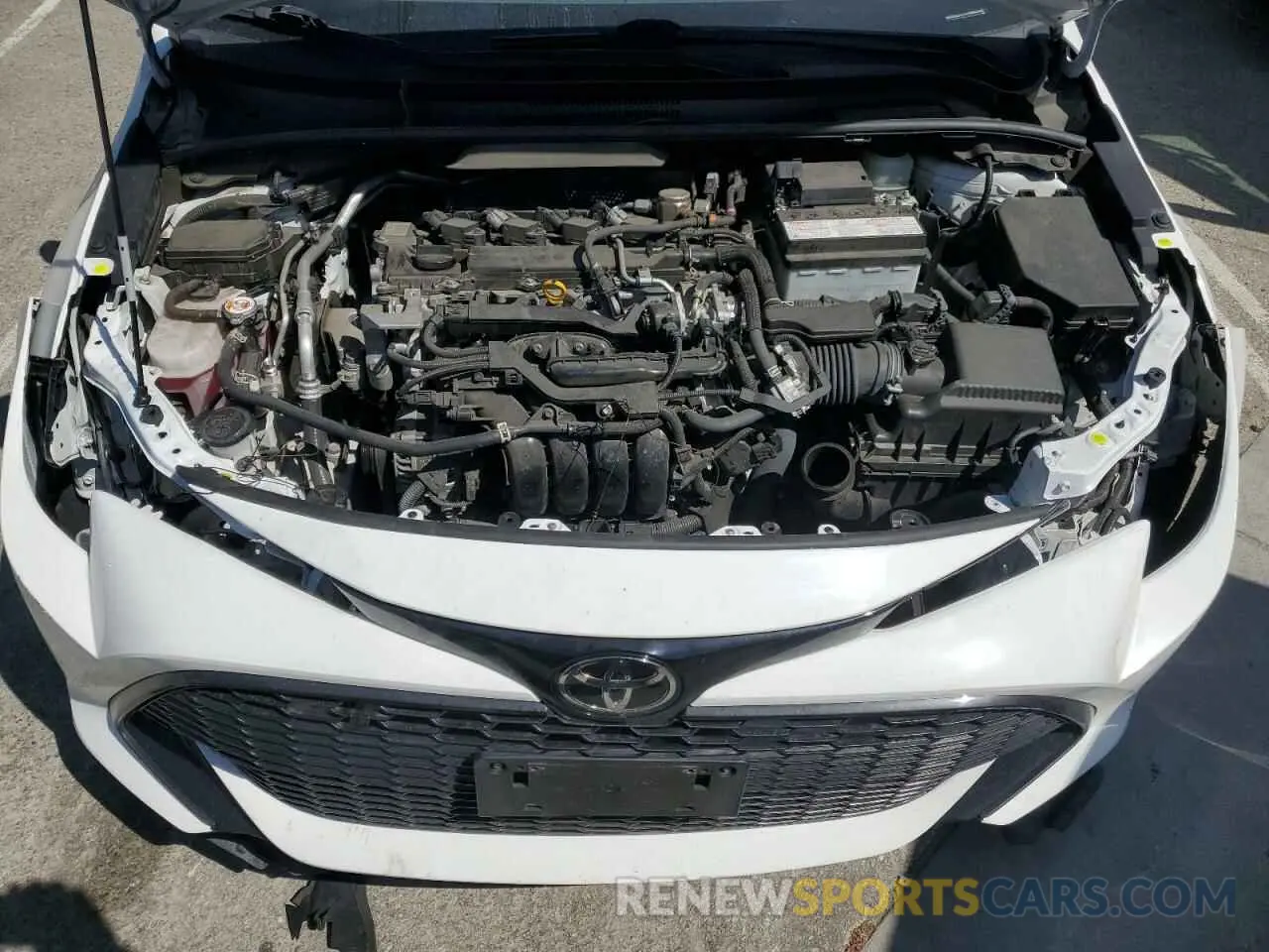11 fotografías del automóvil dañado JTND4MBE5N3148944 TOYOTA COROLLA 2022