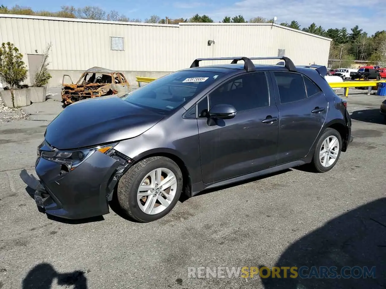 1 fotografías del automóvil dañado JTND4MBE5N3172774 TOYOTA COROLLA 2022