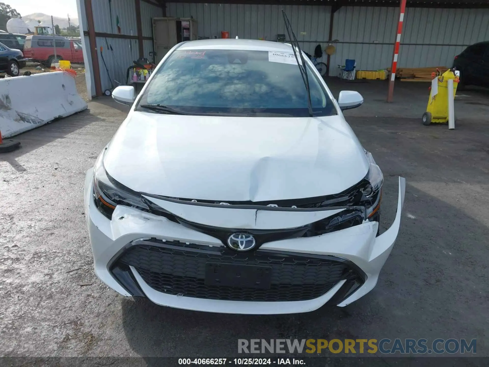 12 fotografías del automóvil dañado JTND4MBE5N3177926 TOYOTA COROLLA 2022
