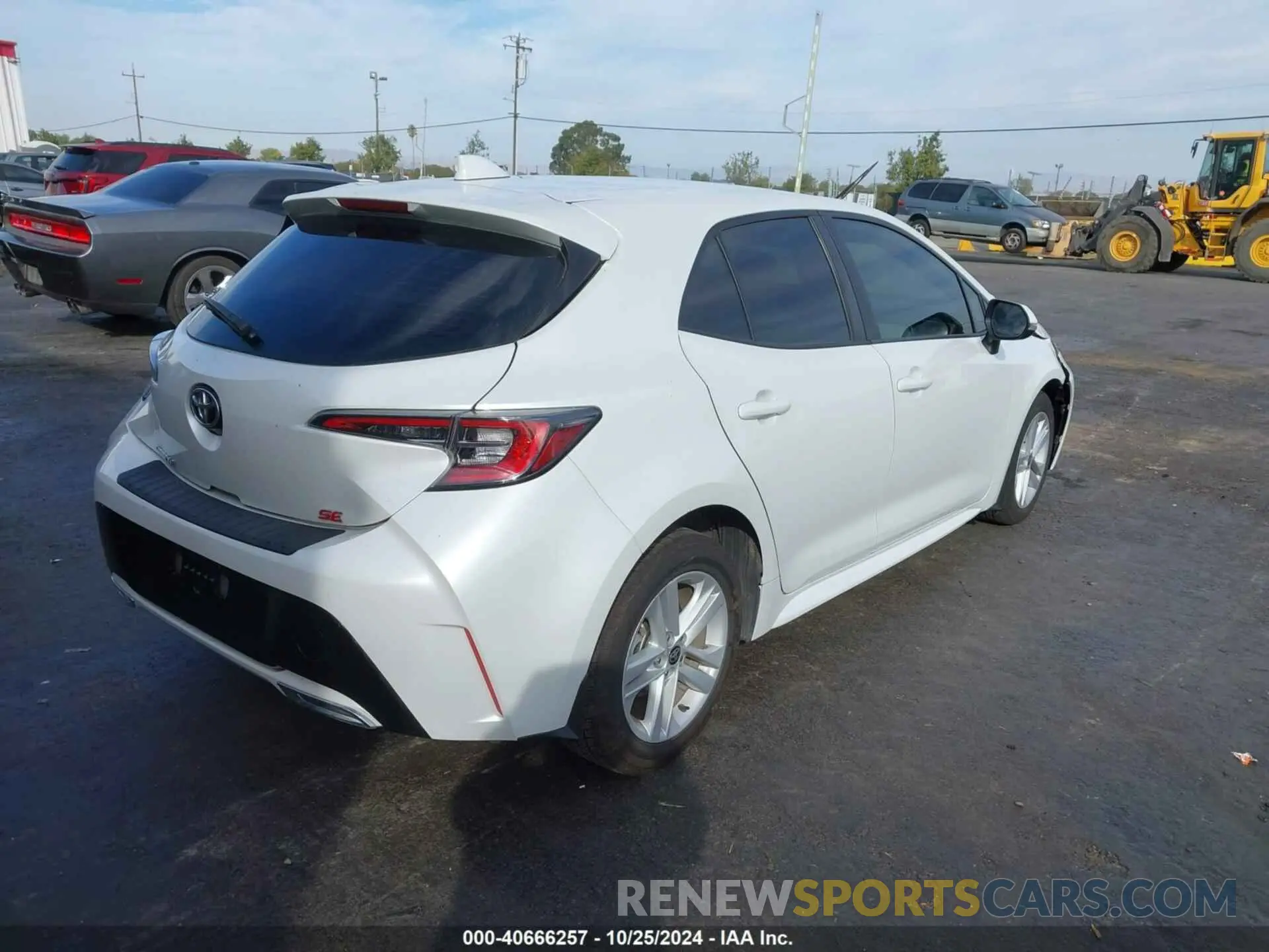 4 fotografías del automóvil dañado JTND4MBE5N3177926 TOYOTA COROLLA 2022