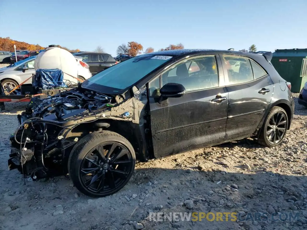 1 fotografías del automóvil dañado JTND4MBE5N3177957 TOYOTA COROLLA 2022
