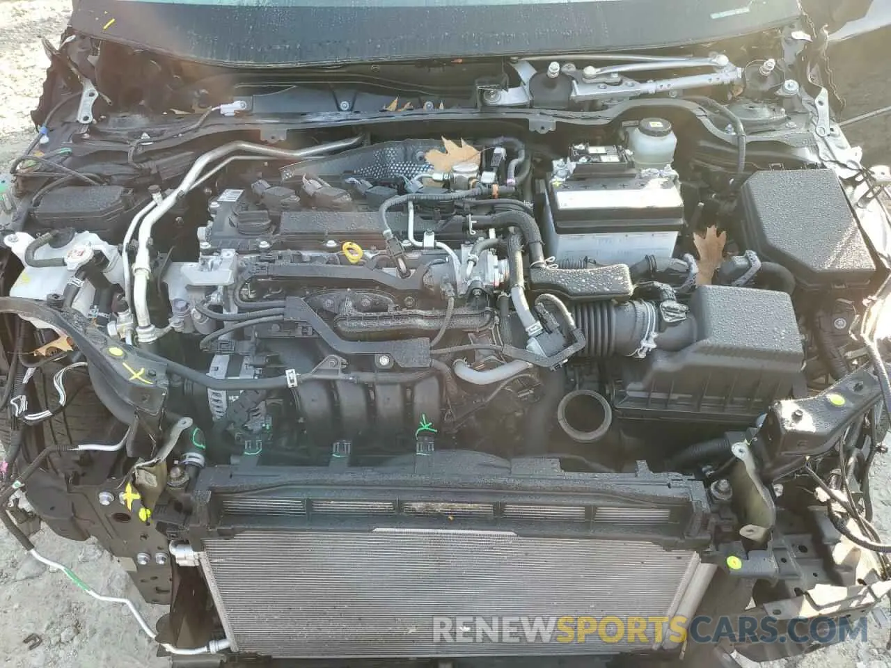11 fotografías del automóvil dañado JTND4MBE5N3177957 TOYOTA COROLLA 2022