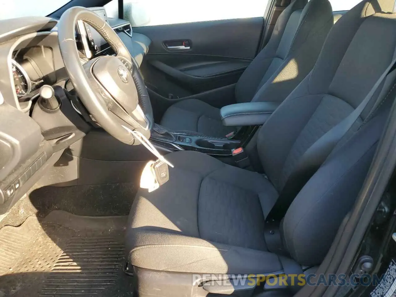 7 fotografías del automóvil dañado JTND4MBE5N3177957 TOYOTA COROLLA 2022