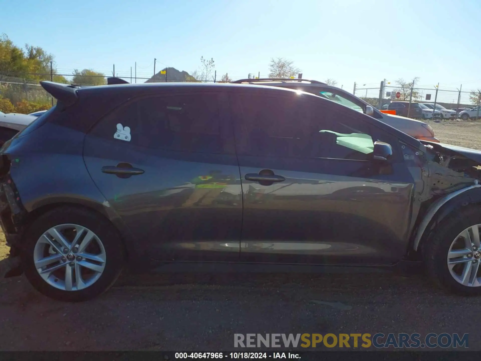 14 fotografías del automóvil dañado JTND4MBE5N3184455 TOYOTA COROLLA 2022