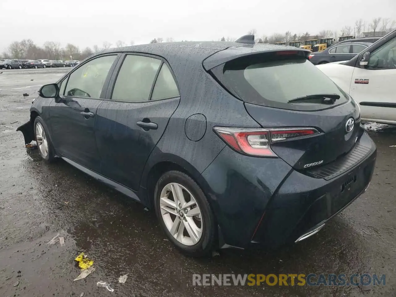 3 fotografías del automóvil dañado JTND4MBE6N3159242 TOYOTA COROLLA 2022