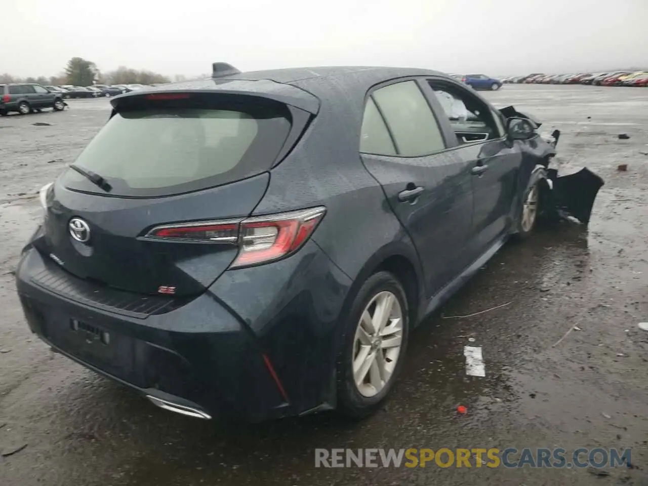 4 fotografías del automóvil dañado JTND4MBE6N3159242 TOYOTA COROLLA 2022