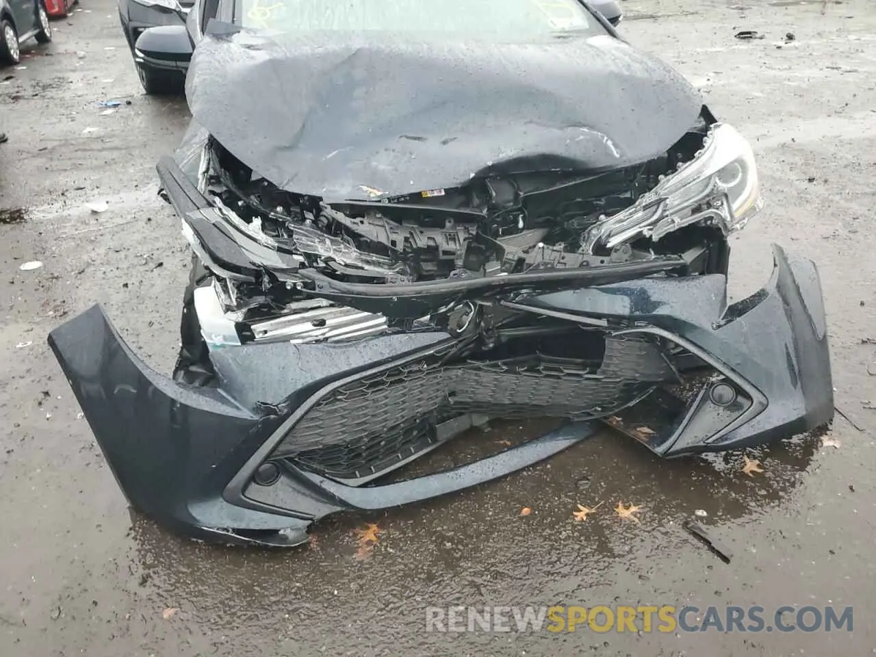 9 fotografías del automóvil dañado JTND4MBE6N3159242 TOYOTA COROLLA 2022