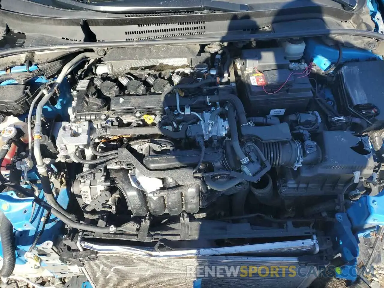 11 fotografías del automóvil dañado JTND4MBE6N3163517 TOYOTA COROLLA 2022