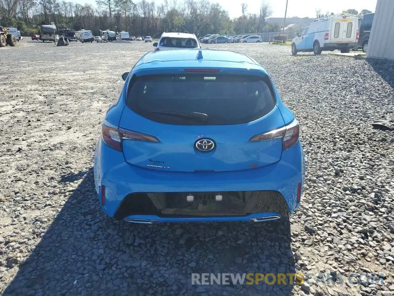 6 fotografías del automóvil dañado JTND4MBE6N3163517 TOYOTA COROLLA 2022