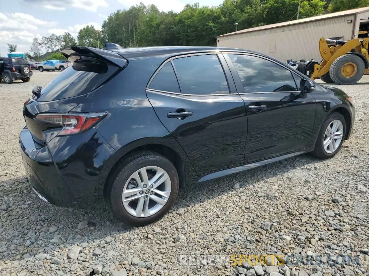 3 fotografías del automóvil dañado JTND4MBE6N3166787 TOYOTA COROLLA 2022