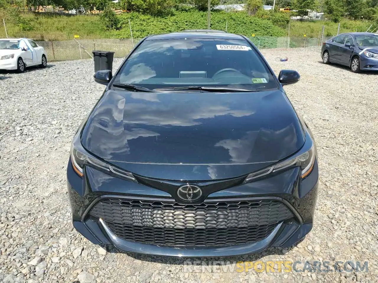5 fotografías del automóvil dañado JTND4MBE6N3166787 TOYOTA COROLLA 2022