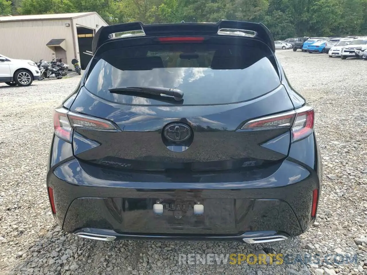 6 fotografías del automóvil dañado JTND4MBE6N3166787 TOYOTA COROLLA 2022