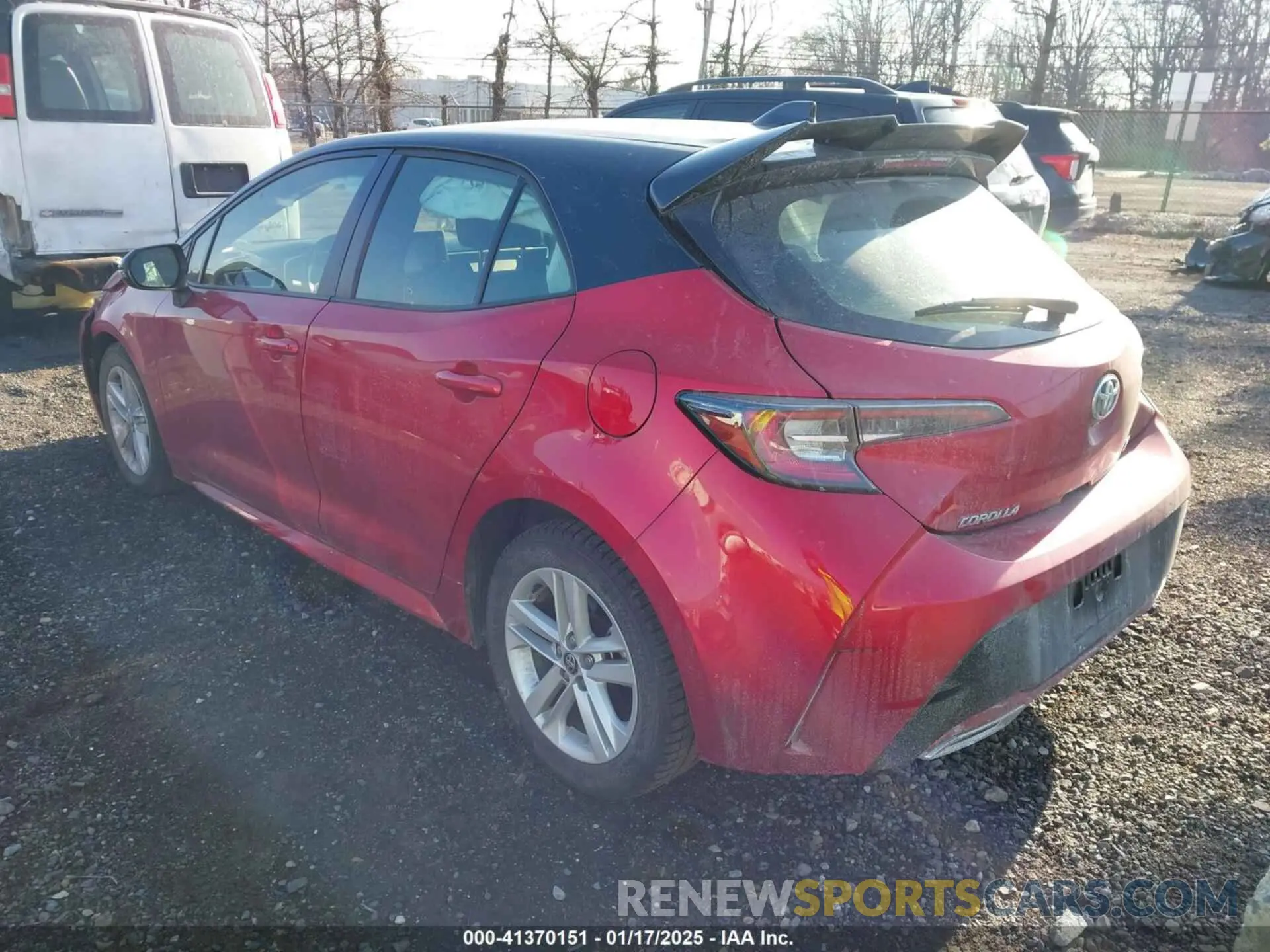 3 fotografías del automóvil dañado JTND4MBE6N3178552 TOYOTA COROLLA 2022