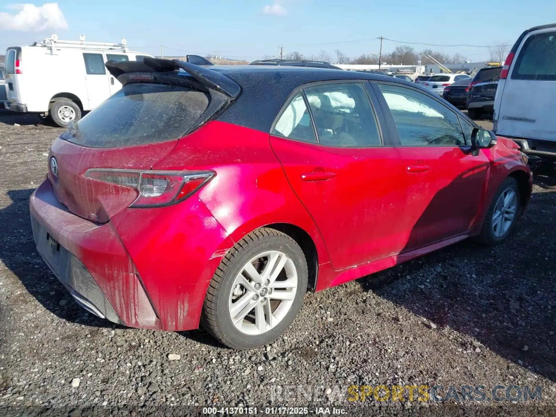 4 fotografías del automóvil dañado JTND4MBE6N3178552 TOYOTA COROLLA 2022
