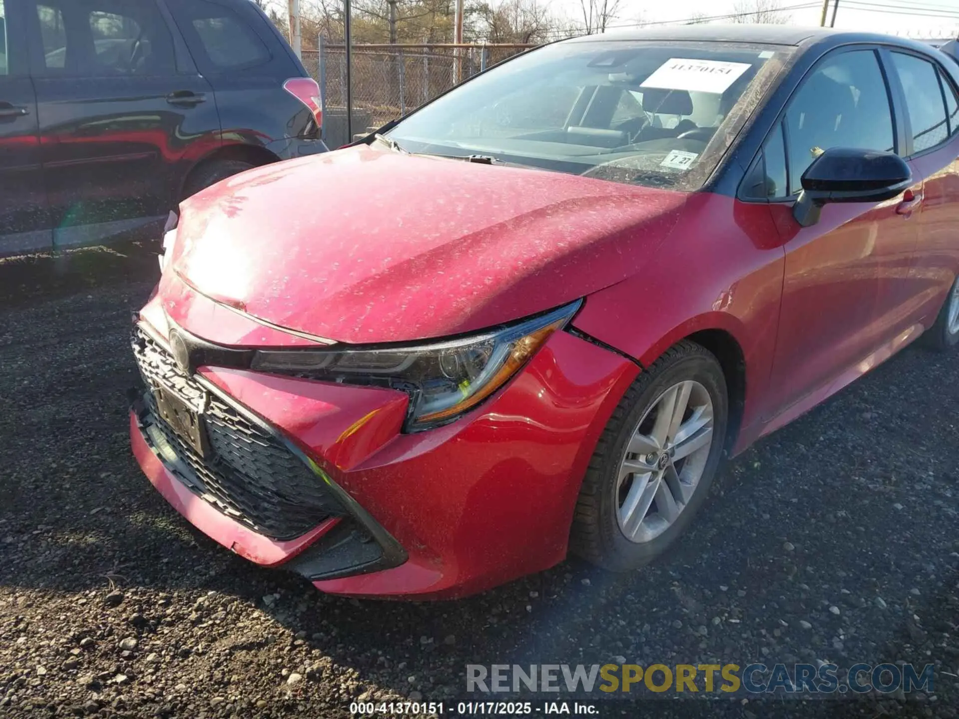 6 fotografías del automóvil dañado JTND4MBE6N3178552 TOYOTA COROLLA 2022