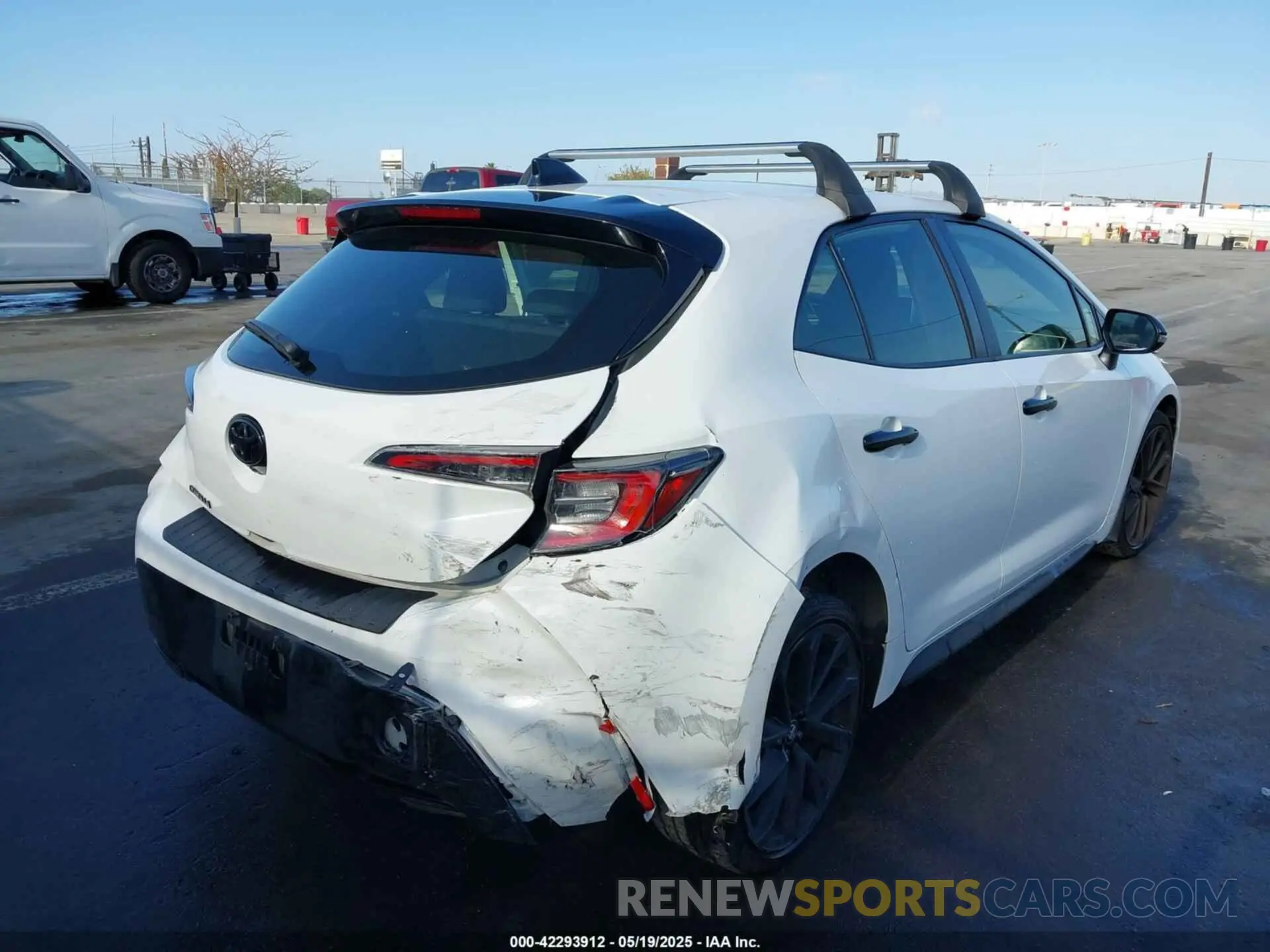 6 fotografías del automóvil dañado JTND4MBE6N3181838 TOYOTA COROLLA 2022