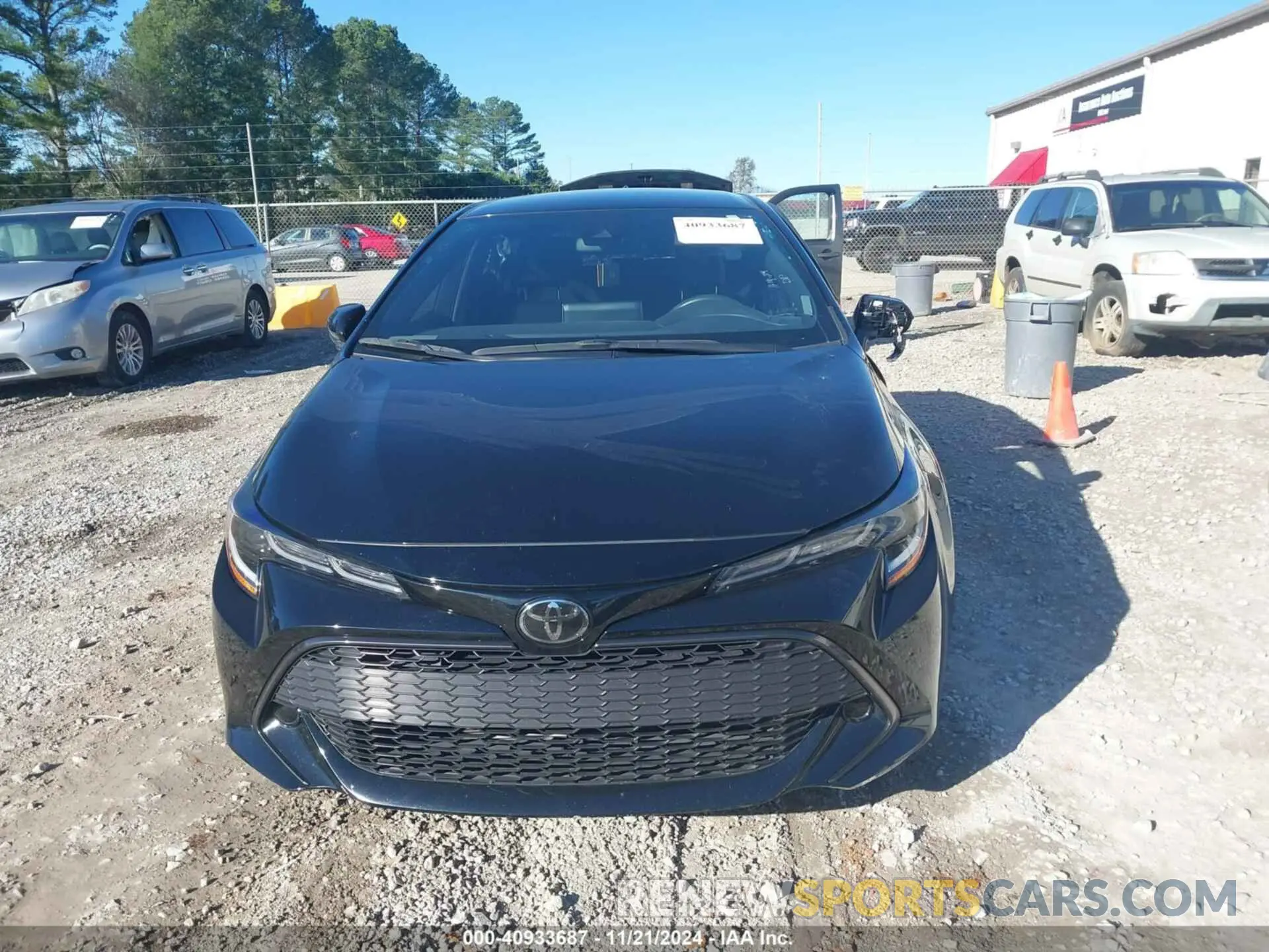12 fotografías del automóvil dañado JTND4MBE7N3159914 TOYOTA COROLLA 2022
