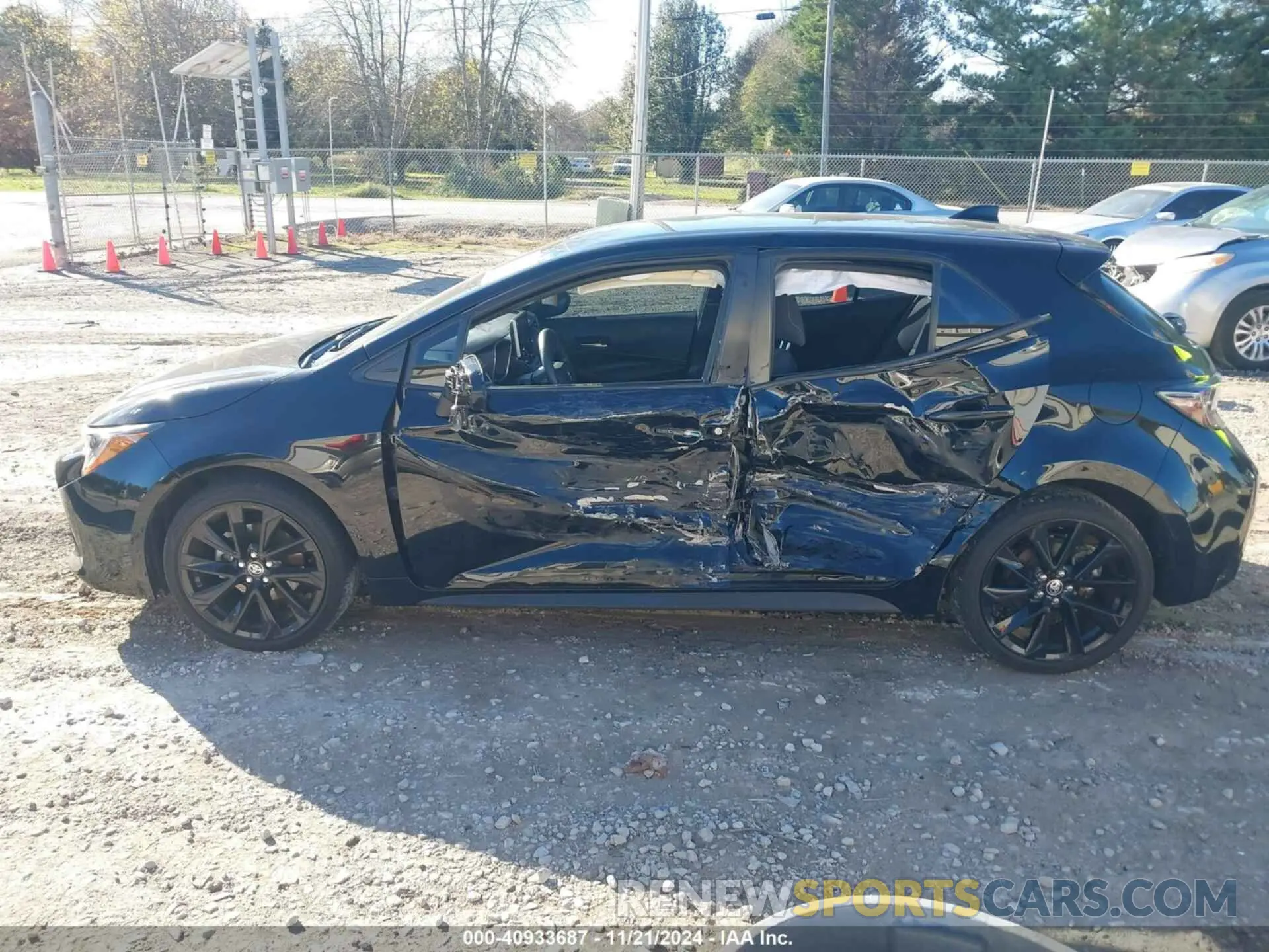 14 fotografías del automóvil dañado JTND4MBE7N3159914 TOYOTA COROLLA 2022