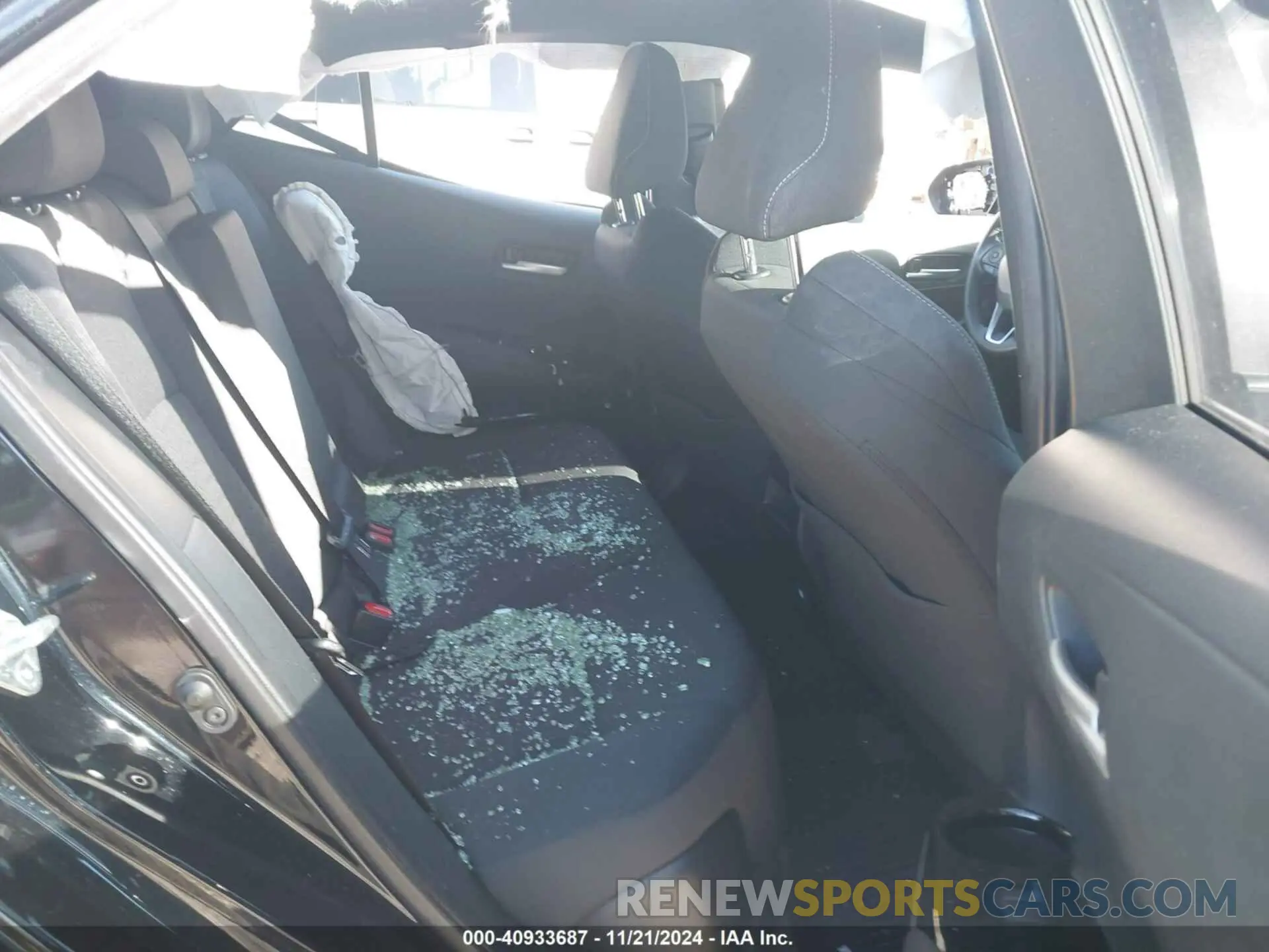8 fotografías del automóvil dañado JTND4MBE7N3159914 TOYOTA COROLLA 2022