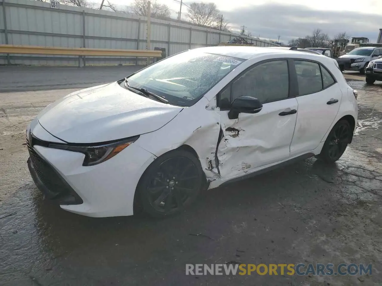 1 fotografías del automóvil dañado JTND4MBE7N3162036 TOYOTA COROLLA 2022