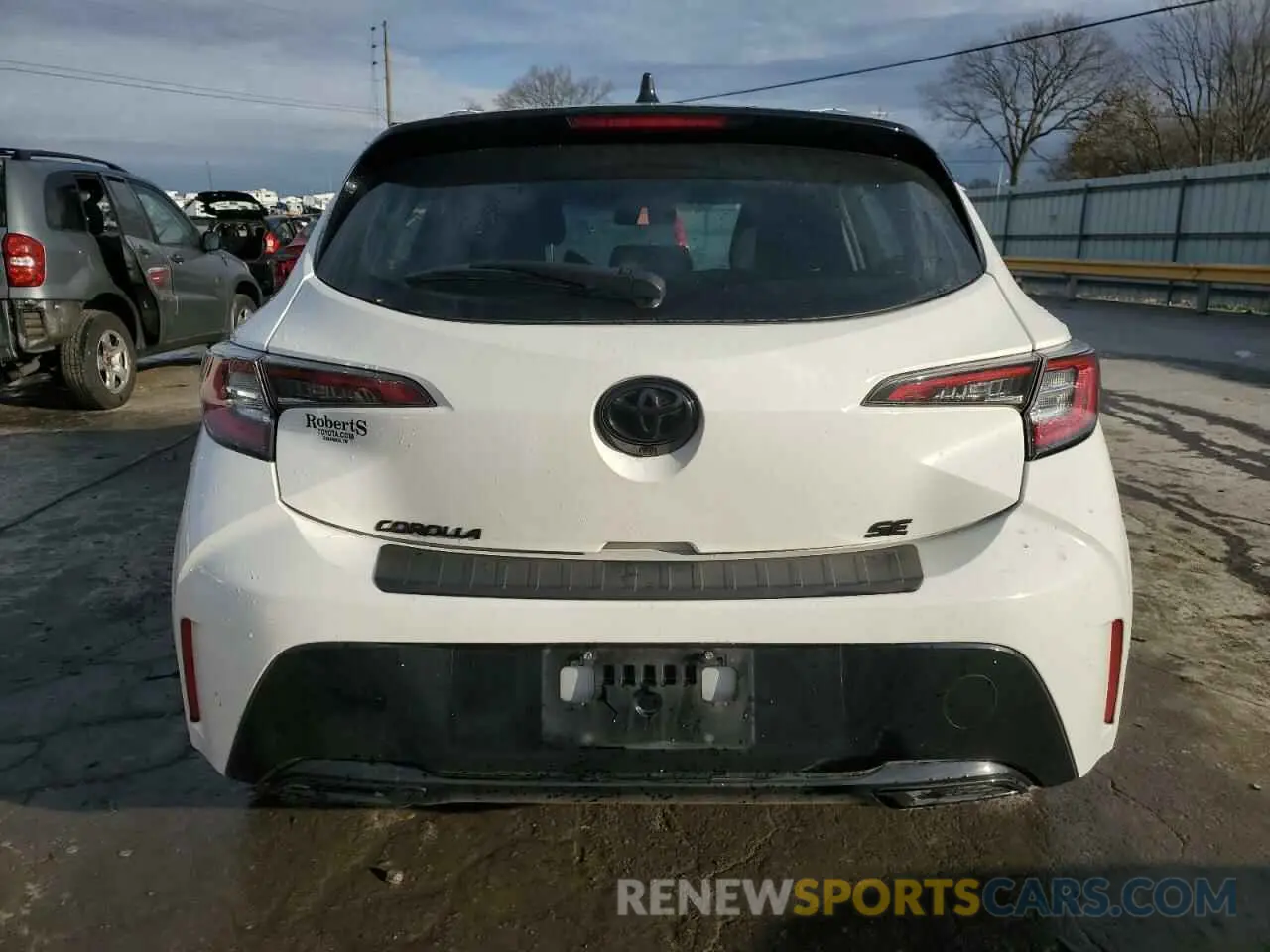 6 fotografías del automóvil dañado JTND4MBE7N3162036 TOYOTA COROLLA 2022