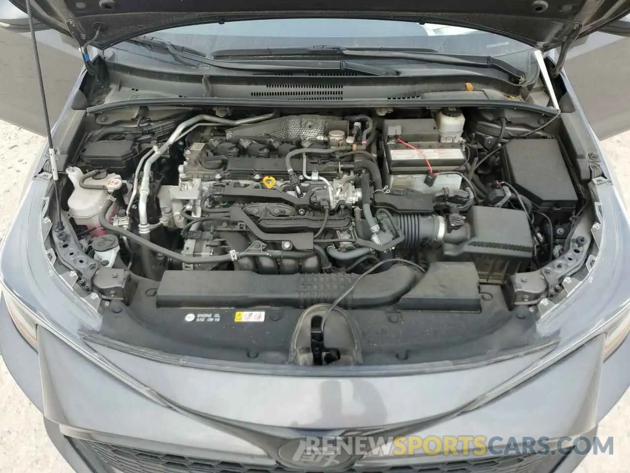 11 fotografías del automóvil dañado JTND4MBE7N3178723 TOYOTA COROLLA 2022