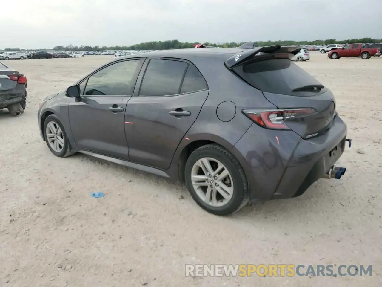 2 fotografías del automóvil dañado JTND4MBE7N3178723 TOYOTA COROLLA 2022