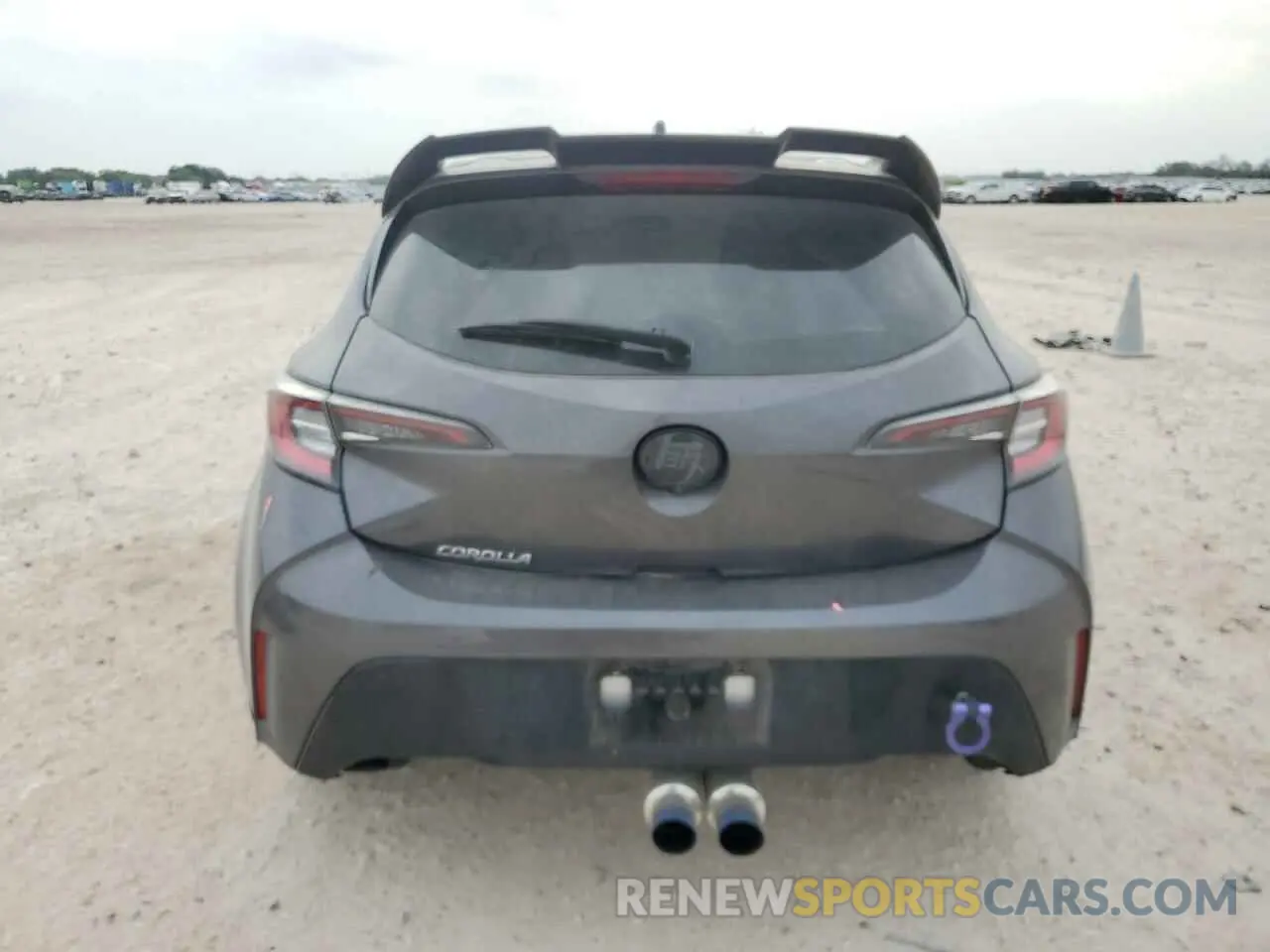 6 fotografías del automóvil dañado JTND4MBE7N3178723 TOYOTA COROLLA 2022