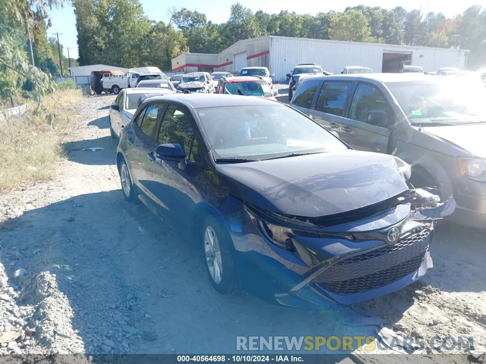 1 fotografías del automóvil dañado JTND4MBE7N3184814 TOYOTA COROLLA 2022