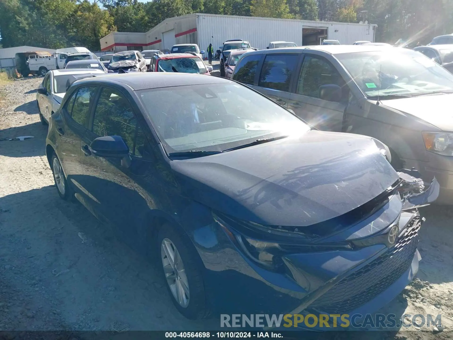 13 fotografías del automóvil dañado JTND4MBE7N3184814 TOYOTA COROLLA 2022
